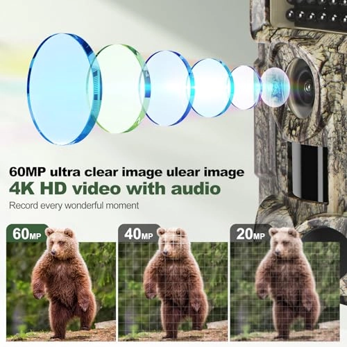 WiFi Trail Camera - 60MP