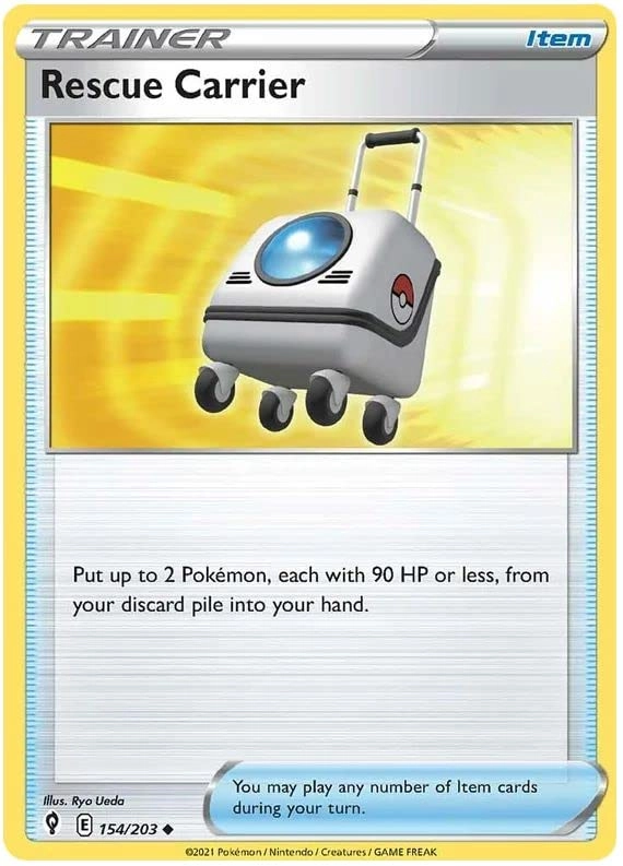 Pokémon Pokemon Rescue Carrier 154/203 - English