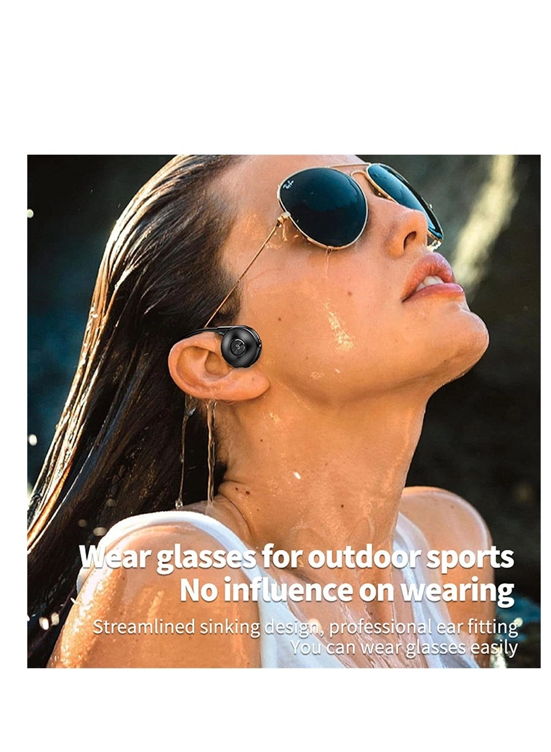 Open Ear Clip Headphones Wireless Headphone