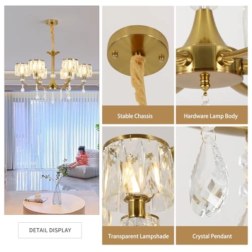 French Country Chandeliers - 90cm/35.4inch