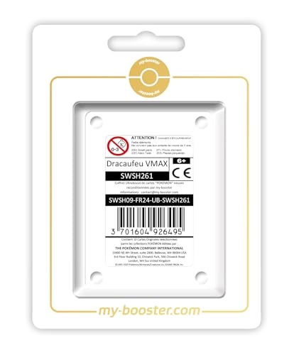 Dracaufeu VMAX - 36 months - 3 years 10 pieces