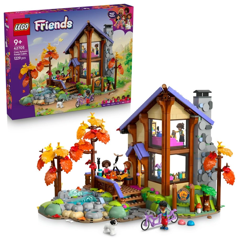 LEGO Friends Cosy Autumn Forest Cabin (42705)