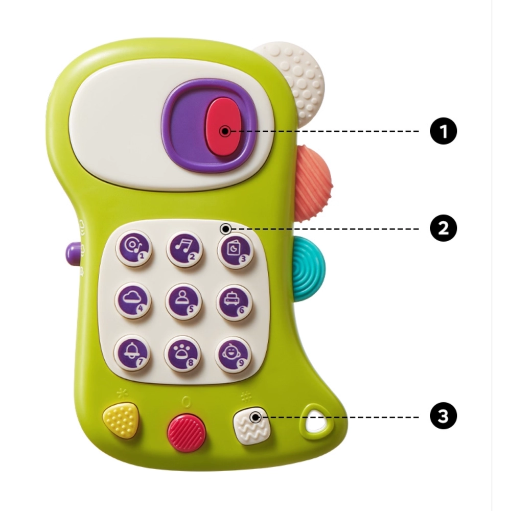 Cartoon Music Smart Remote Toy - Suitable for 12 months and above