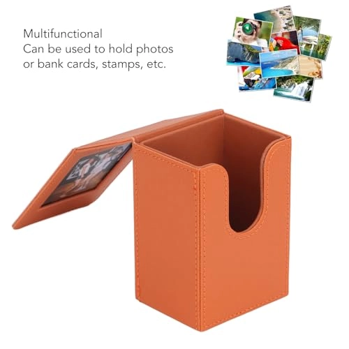 Mini Photo Frame Case - 3 Inch 50 Sheets PU Leather