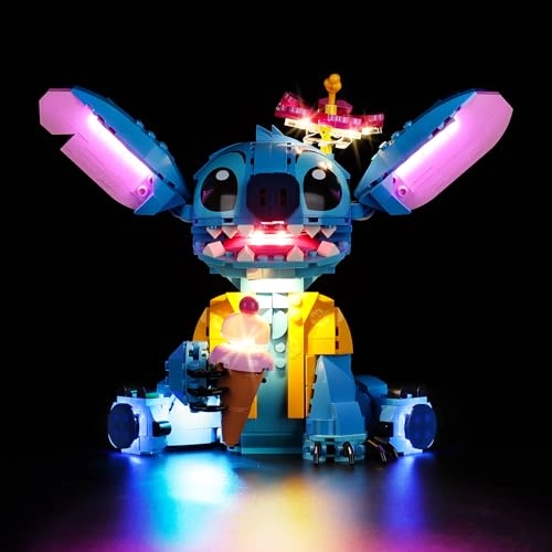 LED Light Kit for LEGO 43249 - Disney Stitch Classic Version