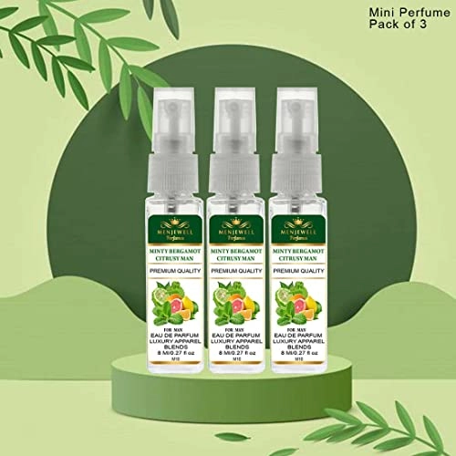 Minty Bergamot Citrusy Man Eau de Parfum - 24ml Pack