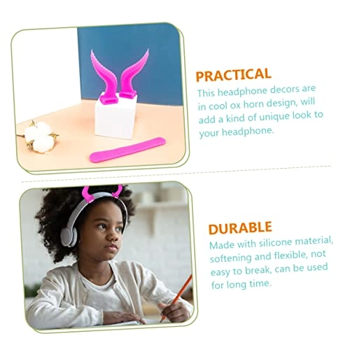 Horn Attachments for Headphones - 4 Pairs