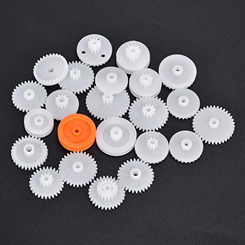evhooe Plastic Gear Pulley Shaft Sleeve Set - 75 pieces