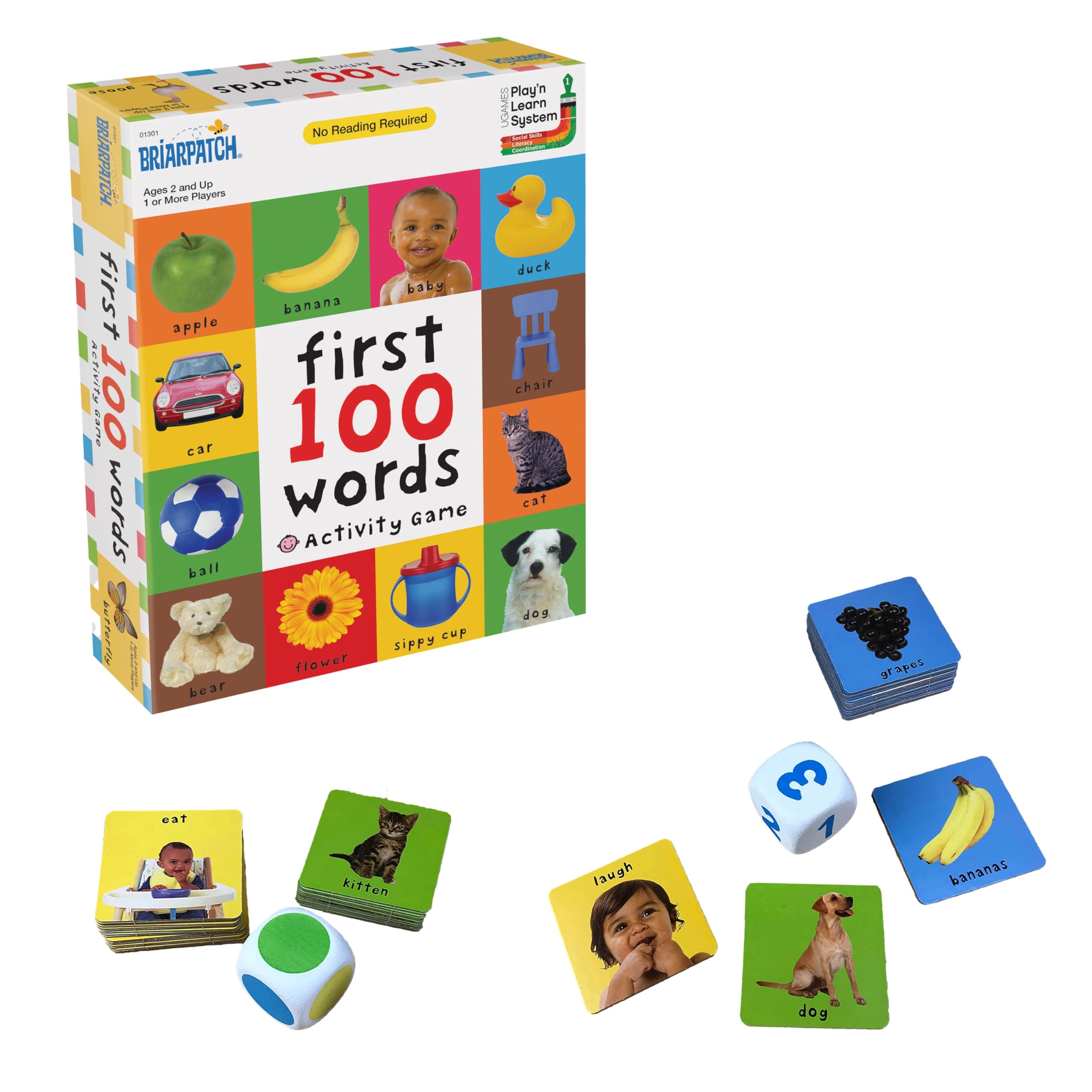 Briarpatch First 100 Words Activity Game - 24 months - 2 years