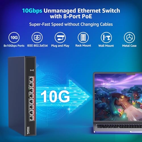 YS100-0800TP 8-ports