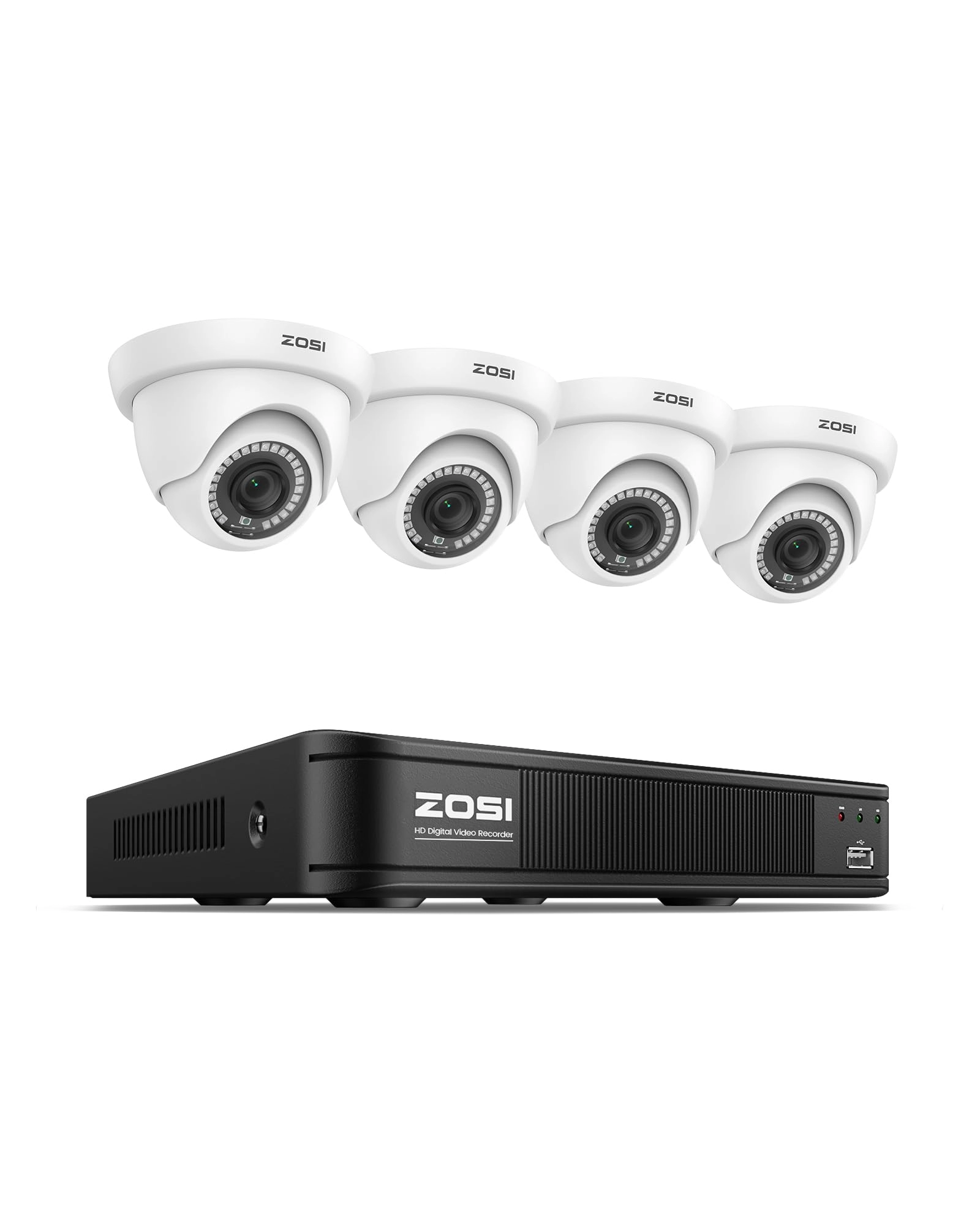 8CH 5MP 3K Lite - 4 Cameras