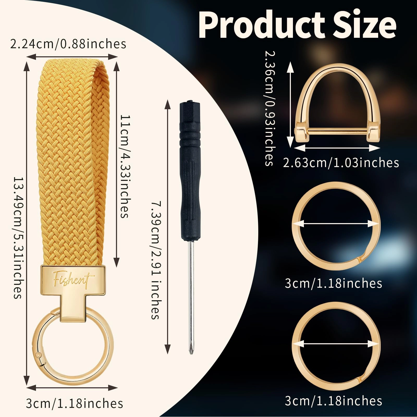 Stretchy Car Keychain - Fun