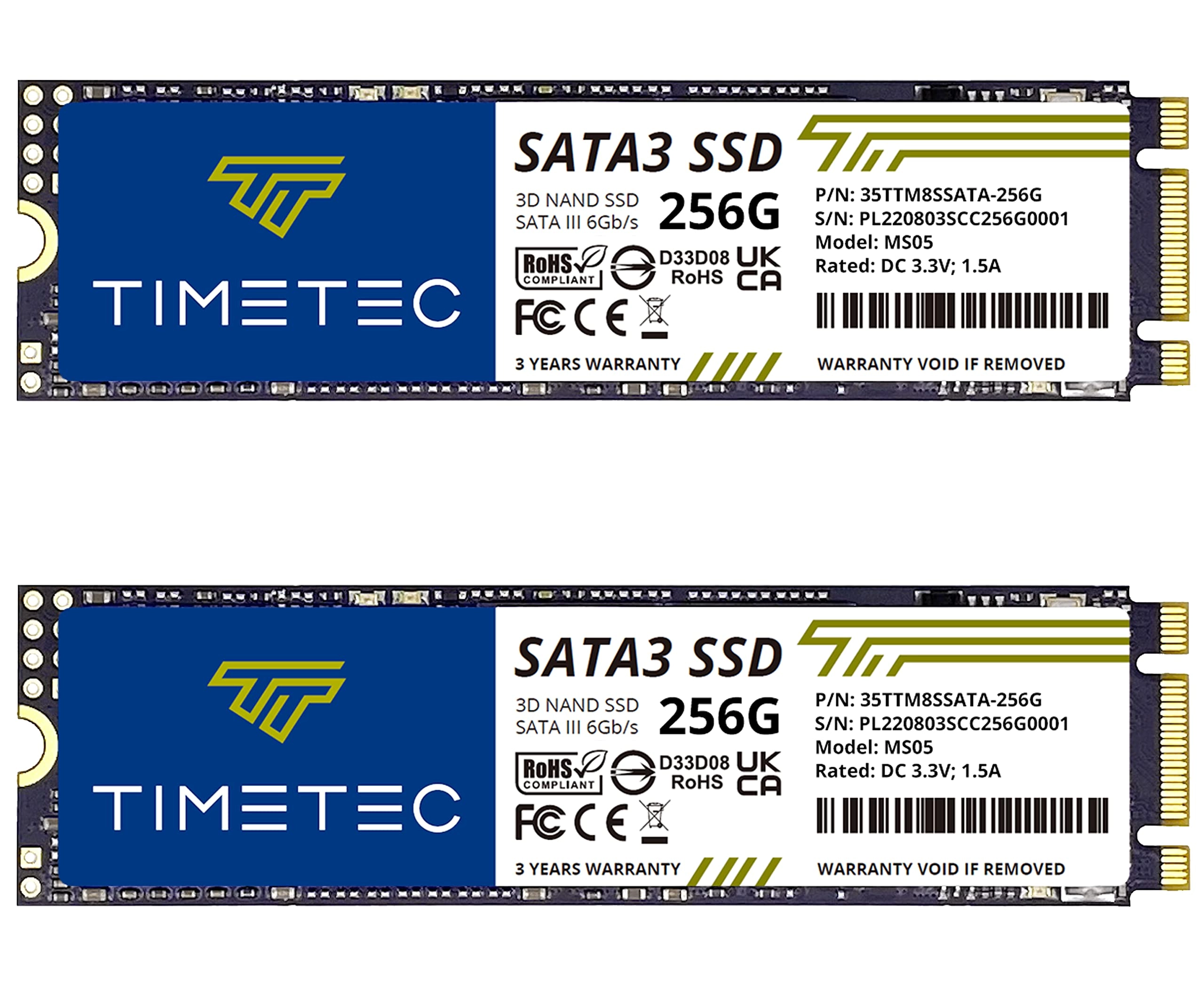 Timetec M.2 2280 - 256GB Pack