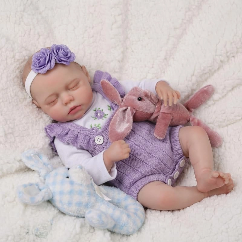 BABESIDE Reborn Dolls - 12 inch Vinyl Soft Cloth Ages 3+