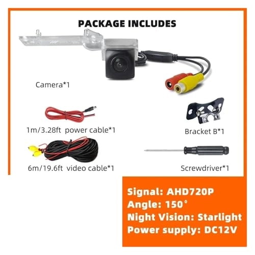 Backup Camera - Night Vision 756 (H) x 504 (V)