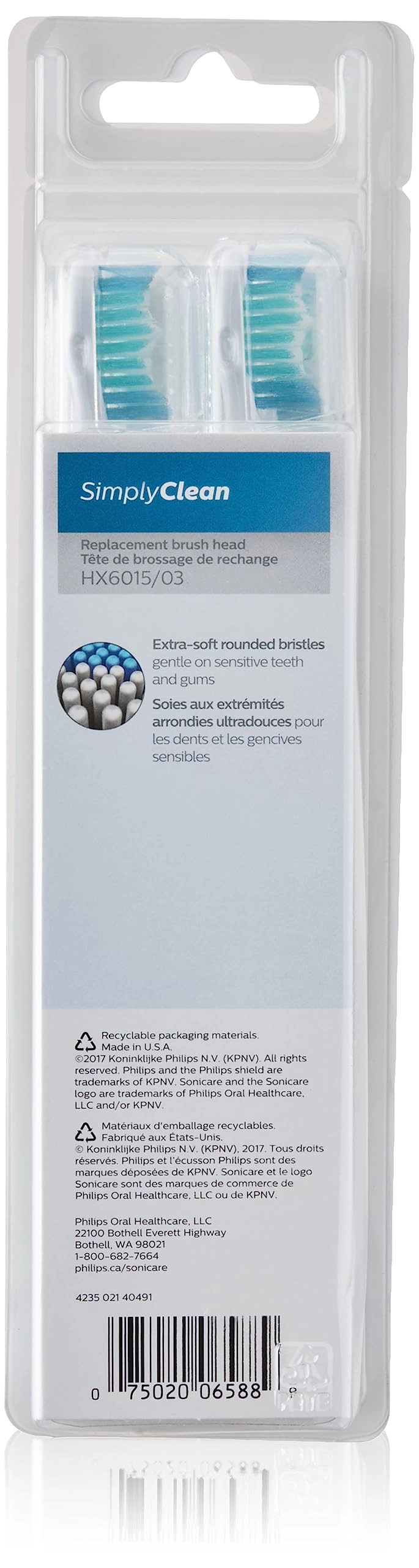 Philips Sonicare Simply Clean - White 5 Pack
