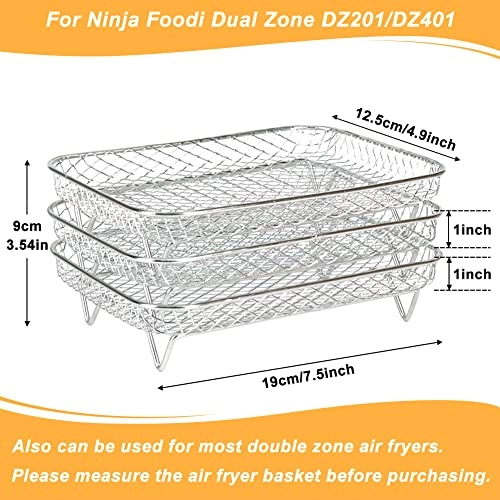 Air Fryer Rack - Aluminium, Plastic, Stainless Steel