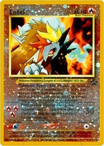 Pokemon USA, Inc. Entei 34 - 1 Card
