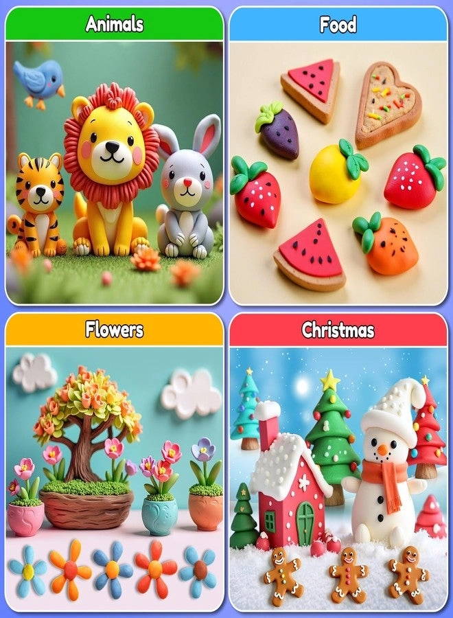 Air Dry Clay - 115 Colors with Tools