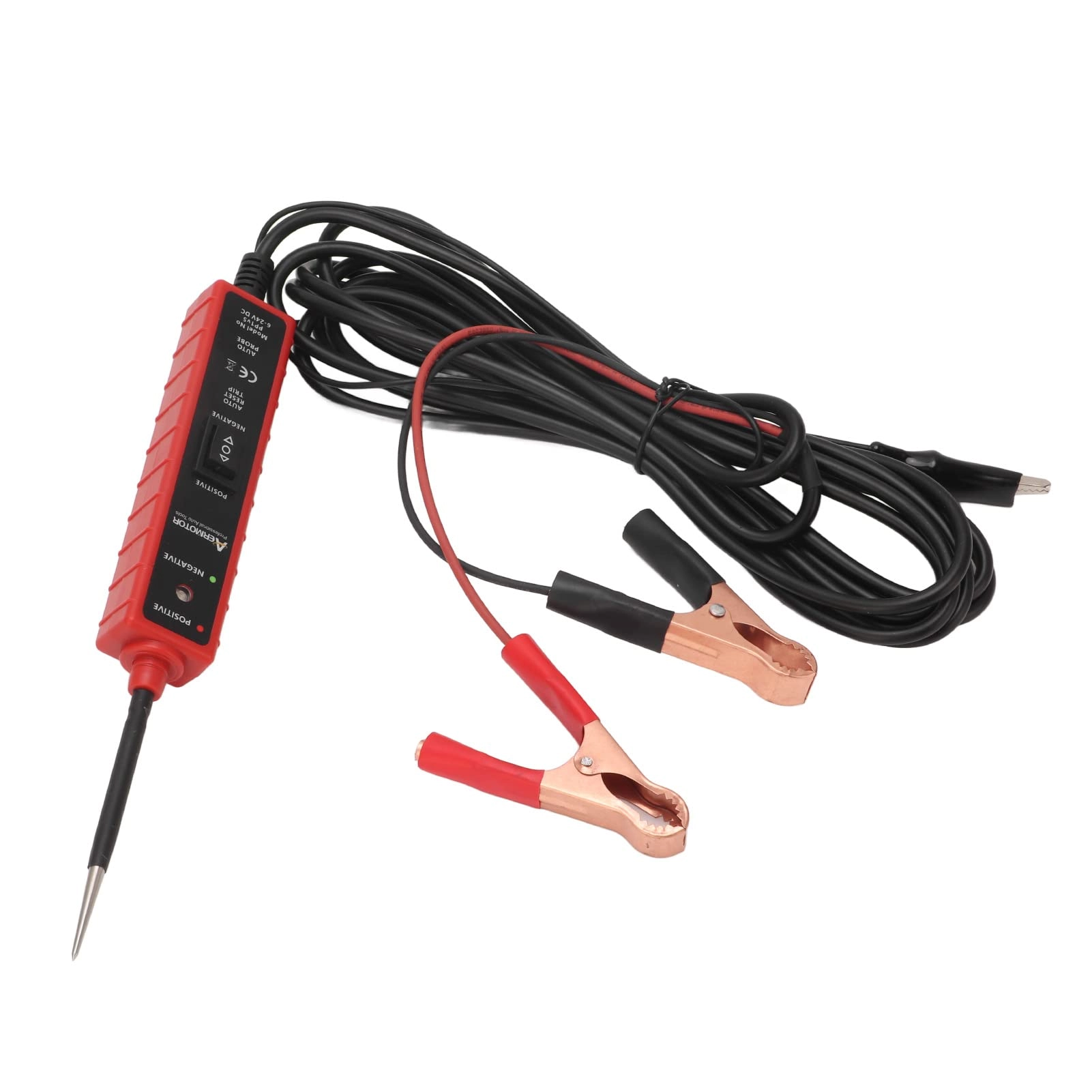 OVAQUIXI Electric Circuit Tester - 6-24V ABS 16ft cable