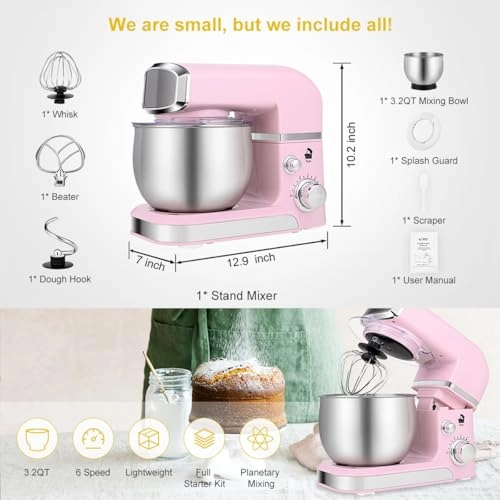 Multifunctional Stand Mixer - 3.5L 600W
