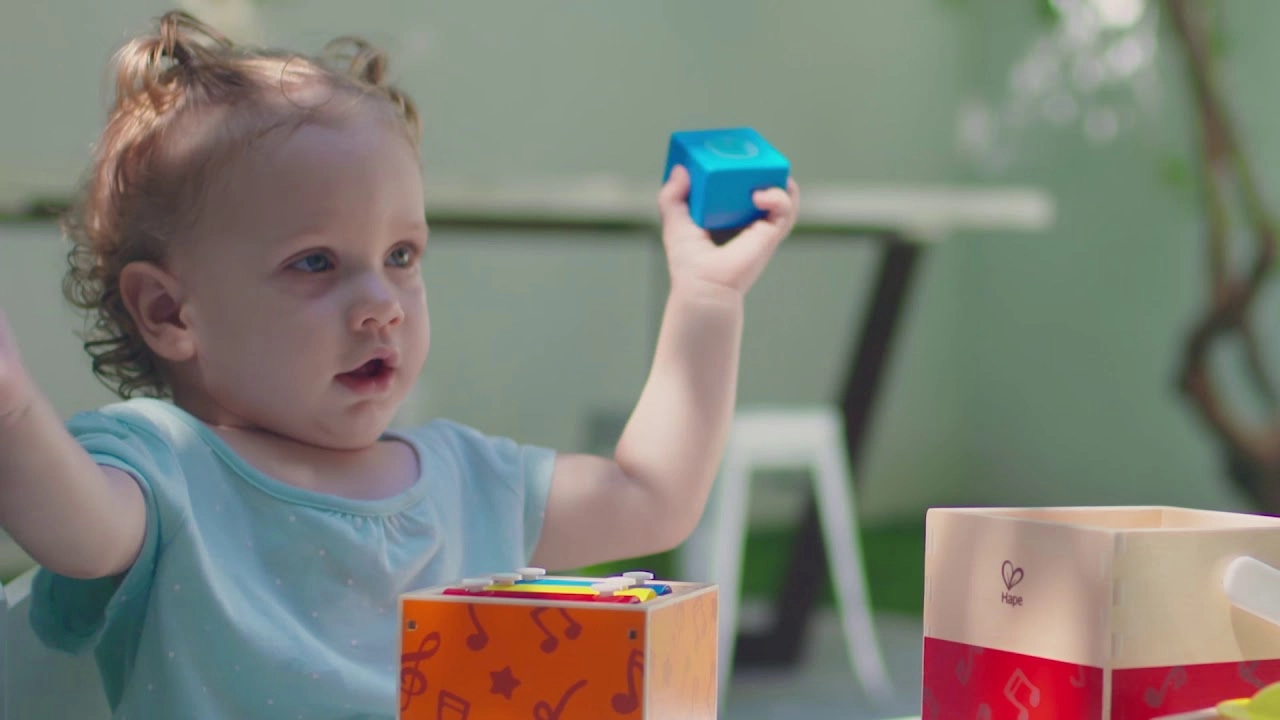 6 in 1 Wooden Guitar Shaped Music Maker Toy - 18 Months