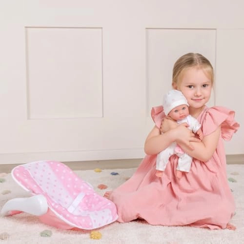 Soft Body Baby Doll - 12.5” Multi-Position Carrier Pink Ages 2+