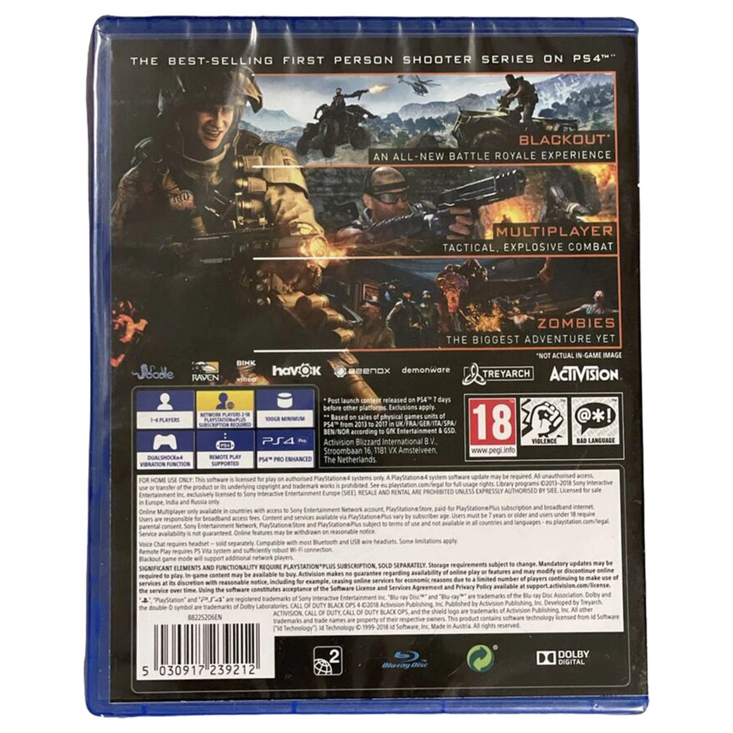 Call of Duty: Black Ops 4 - PlayStation 4