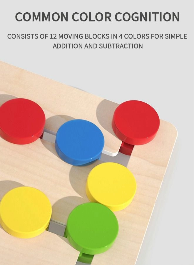 Slide Four Colors and Shapes Puzzles - 20.0 pieces