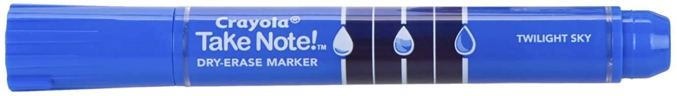 Take Note Dry Erase Markers - Multi Colour Chisel Tip
