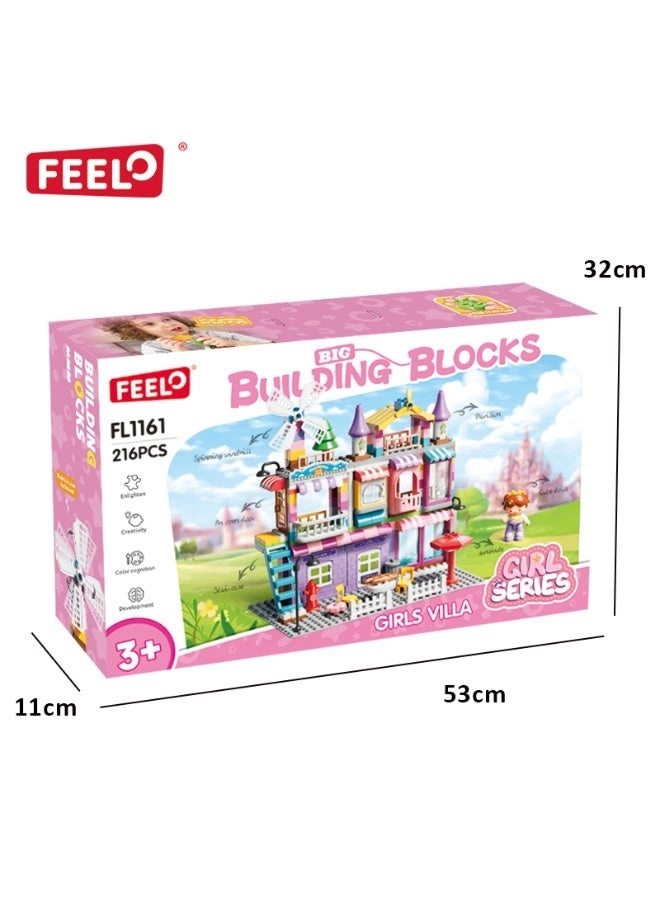 Girls Villa FL1161 - Building Blocks