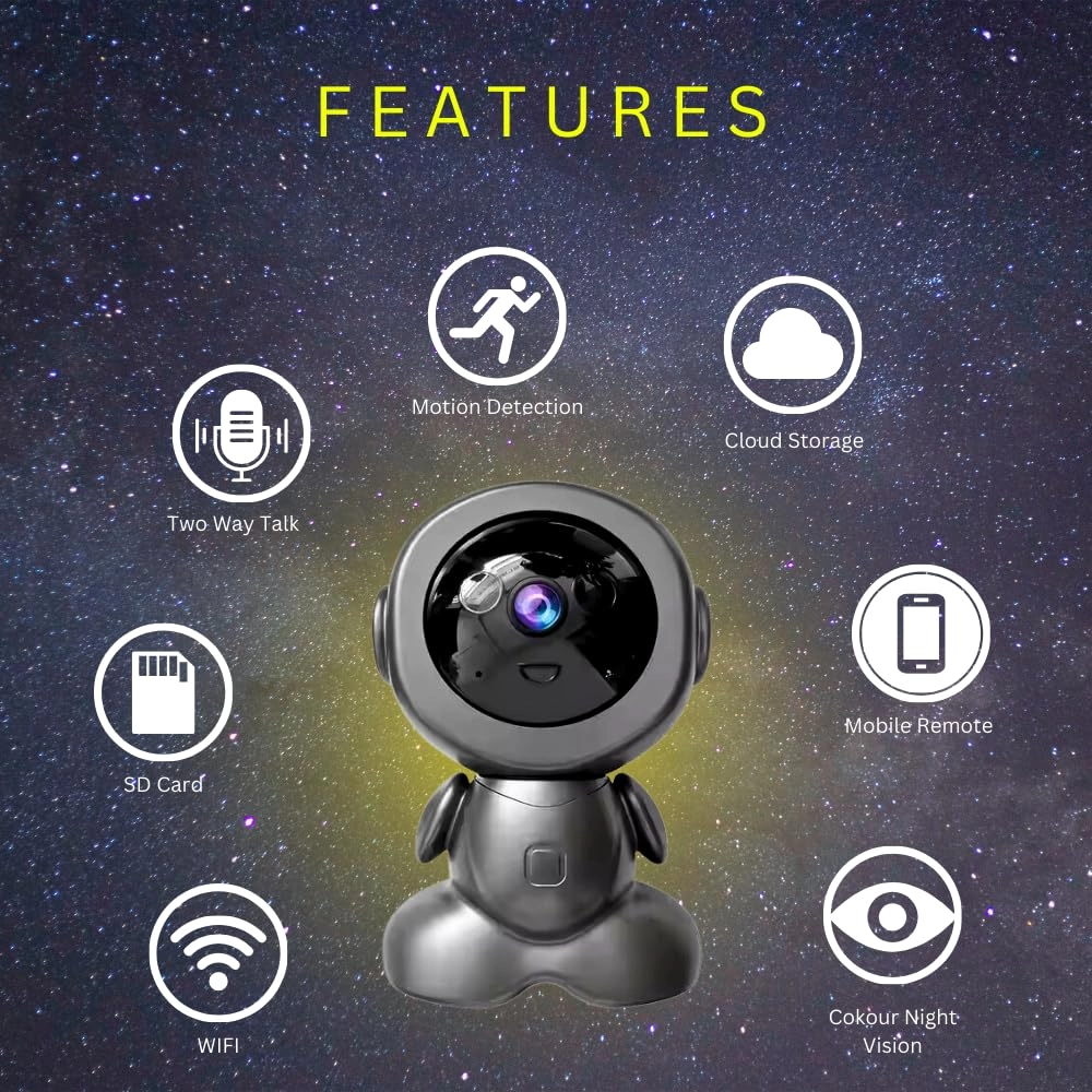 IndoorOutdoor Security Camera 3MP