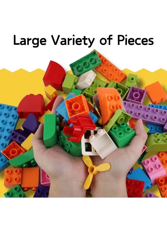 Big Building Blocks - 166 pcs Storage Box