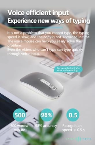 M108 Smart Voice Mouse - Bluetooth