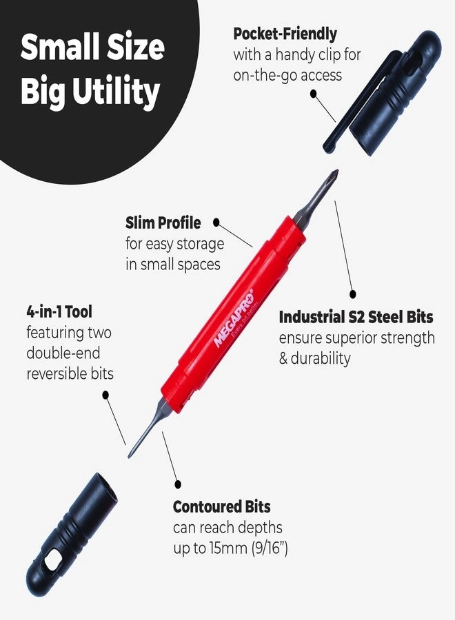 Pocket Driver Precision Multi-Bit Screwdriver