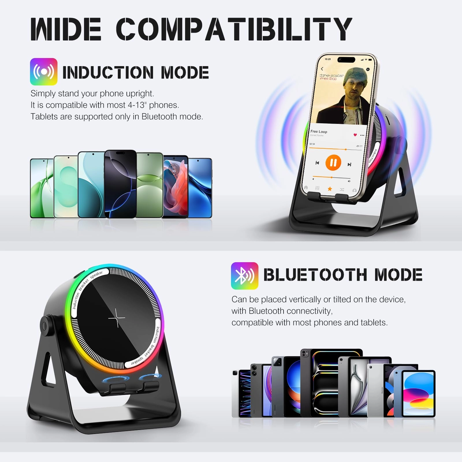 Wireless Induction Speaker