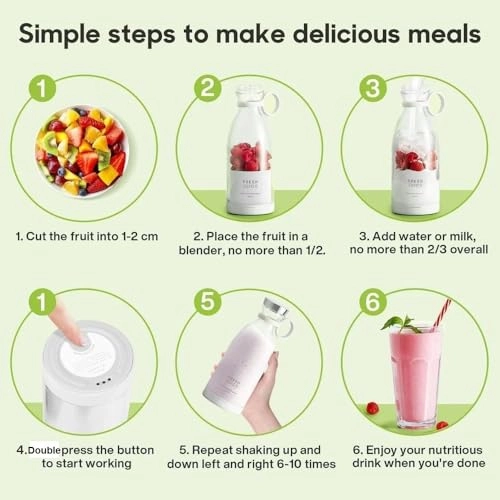 Mini Juicer Blender - 420 Milliliters