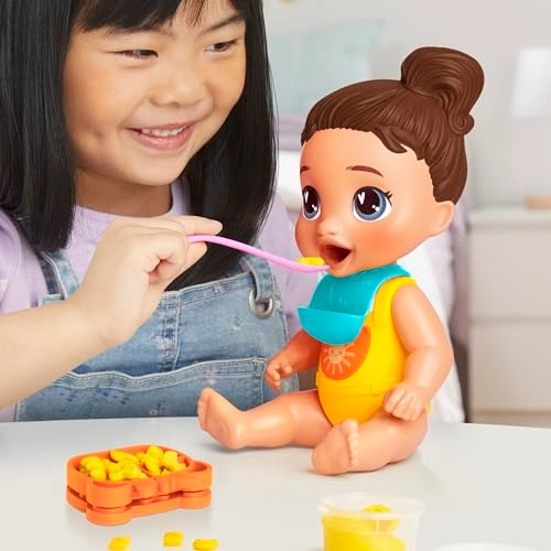 Gigi Giggles Baby Doll - 11 inches Brunette