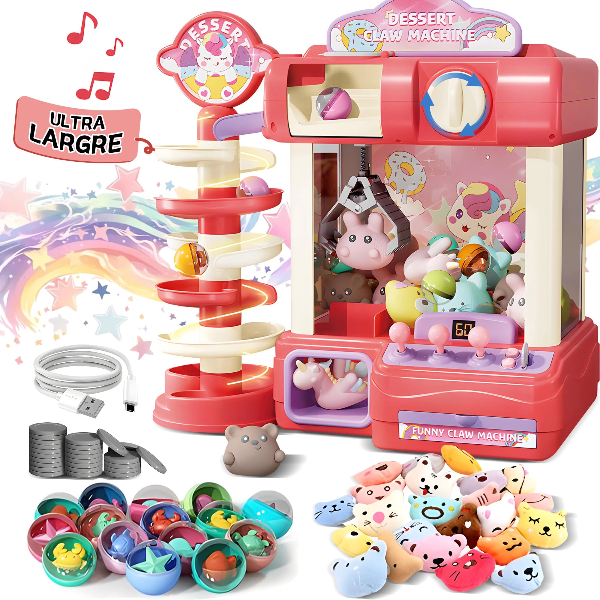 ROHSCE Claw Machine - Princess 8-13 years
