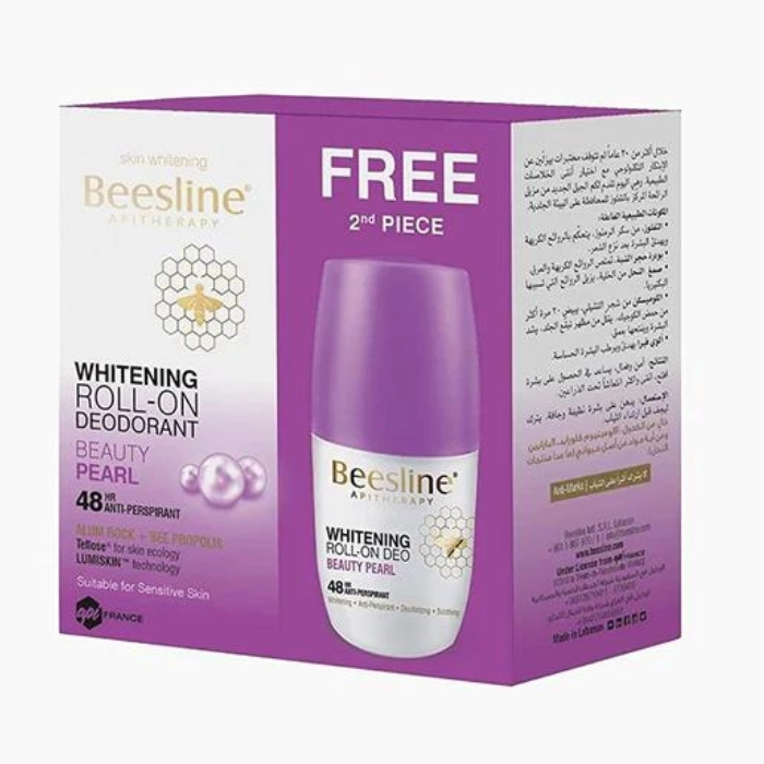 Beesline Whitening Roll-On Beauty Pearl Deodorant - 50ml