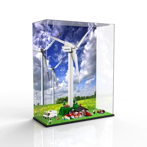 Acrylic display box - 80x35x105cm Black