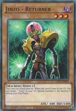Yugioh Singles Jinzo - Returner - LED7-EN039