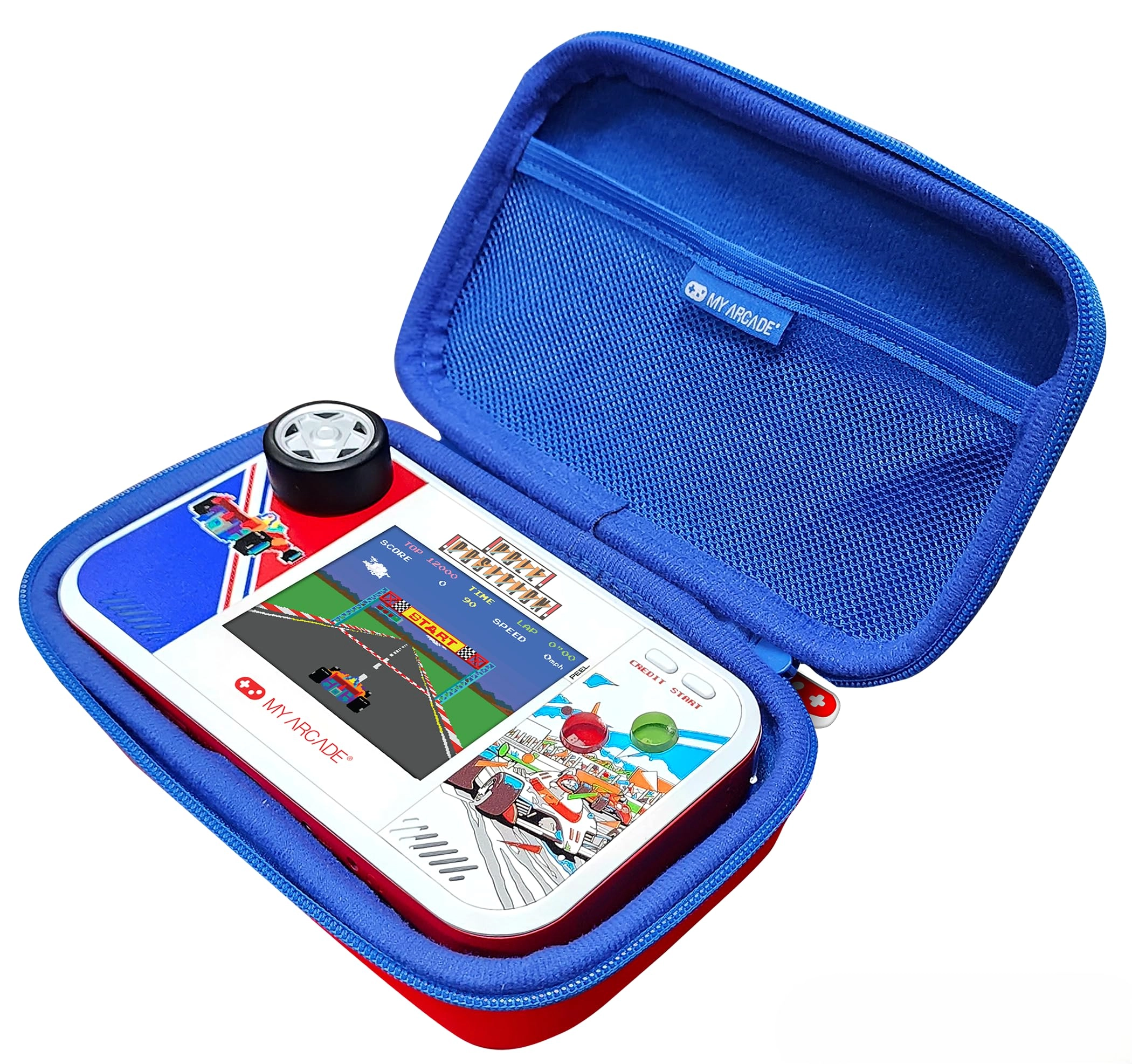 Pole Position Pocket Player Max - 3.5-inch LCD Rechargeable Battery
