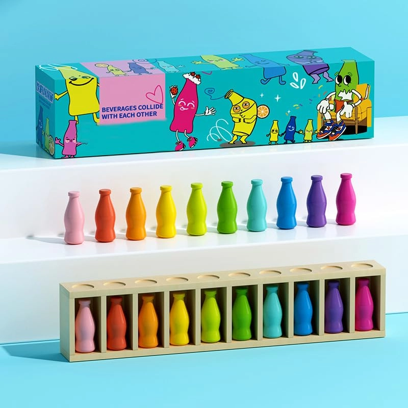 MIANQI Bottle Pairing Challenge Game - Color Matching Family Game