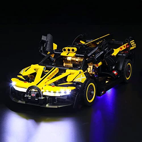 LED Light for LEGO Technic Bugatti Bolide 42151 - Acrylonitrile Butadiene Styrene 1 5V