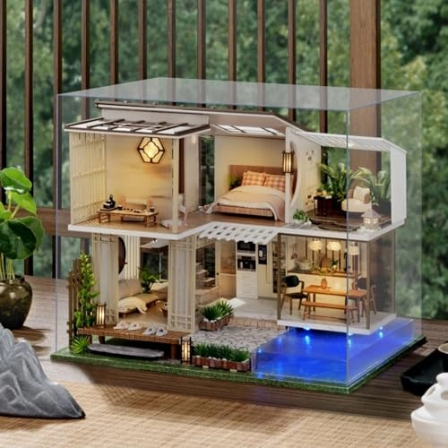 Miniature Dollhouse Kit - Elegant and Quiet 1:24