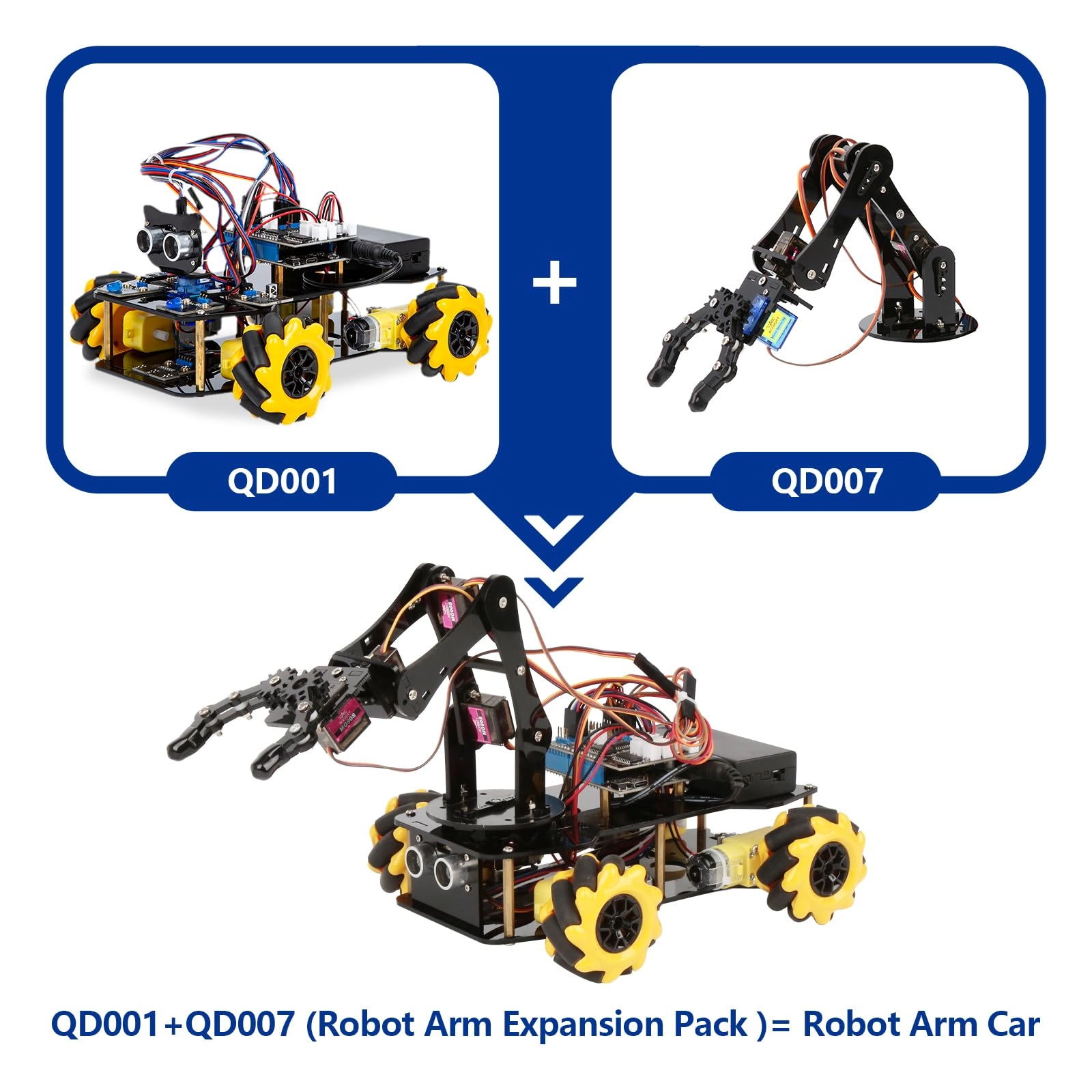 4 in 1 Smart Robot Arm Coding - 12 years+