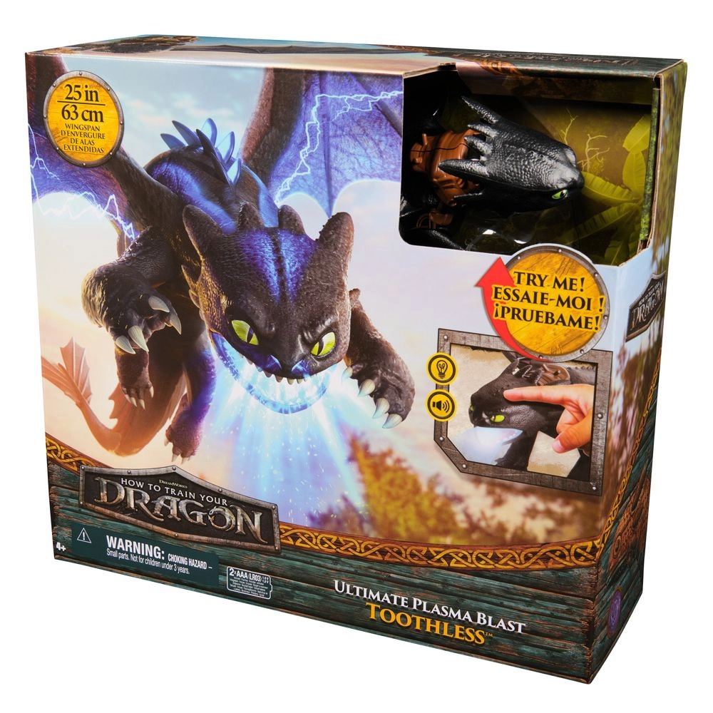 Spin Master How To Train Your Dragon 4 - Toothless (6072541)