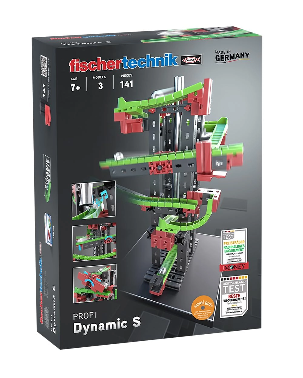 fischertechnik Dynamic S - 140 pcs for ages 7+