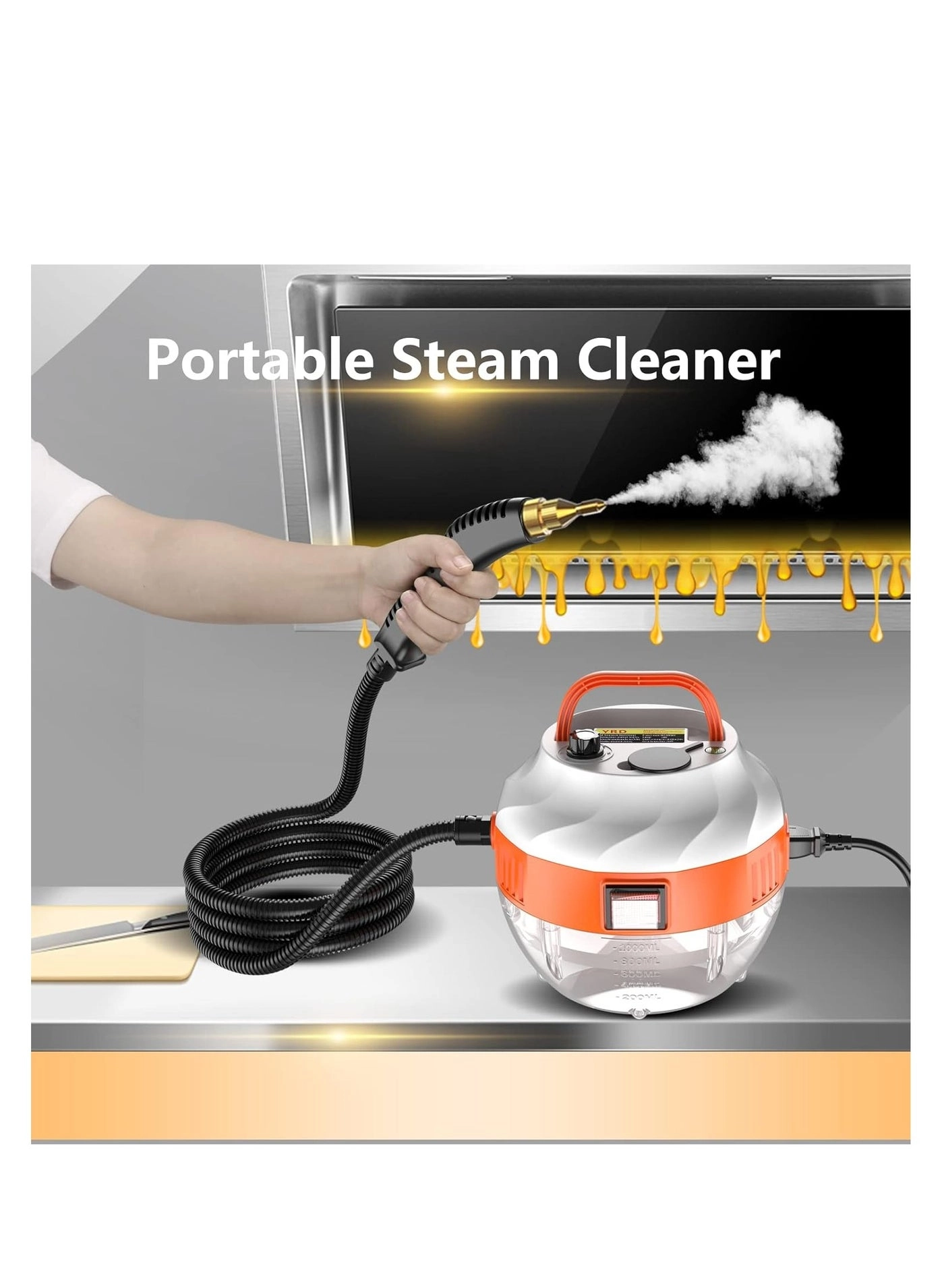 Handheld Steam Cleaner - 3BAR 400 Milliliters